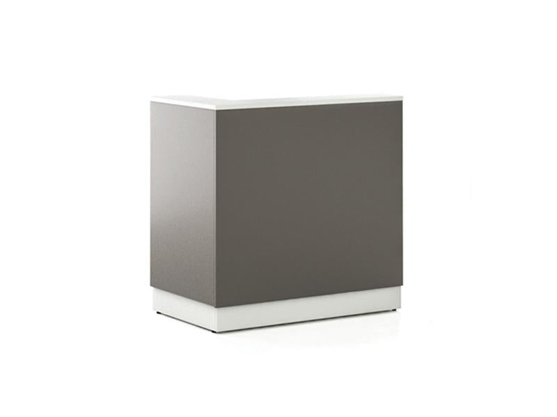 Allure Corner Reception Desk Unit