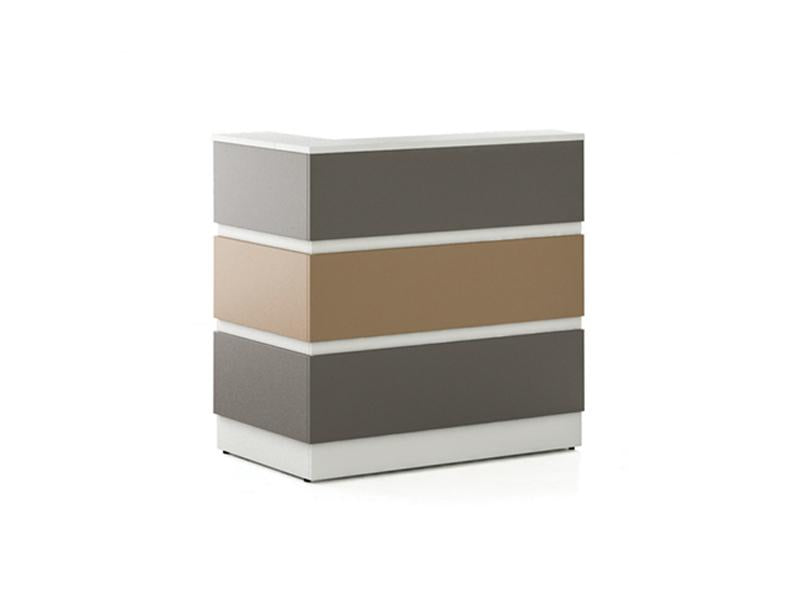 Allure Corner Reception Desk Unit
