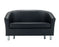 Vibrant Tub Sofa Metal Feet