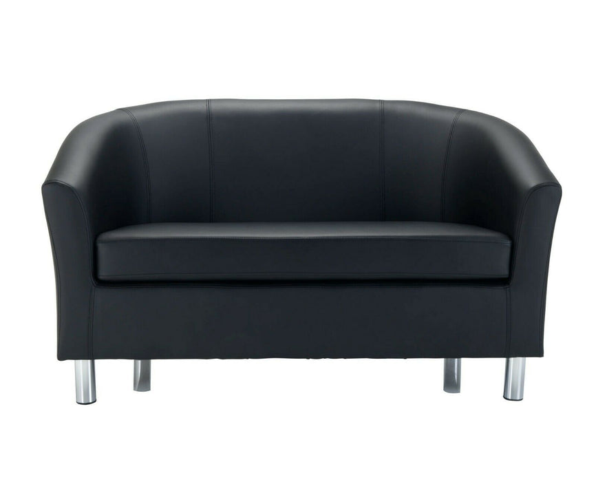 Vibrant Tub Sofa Metal Feet