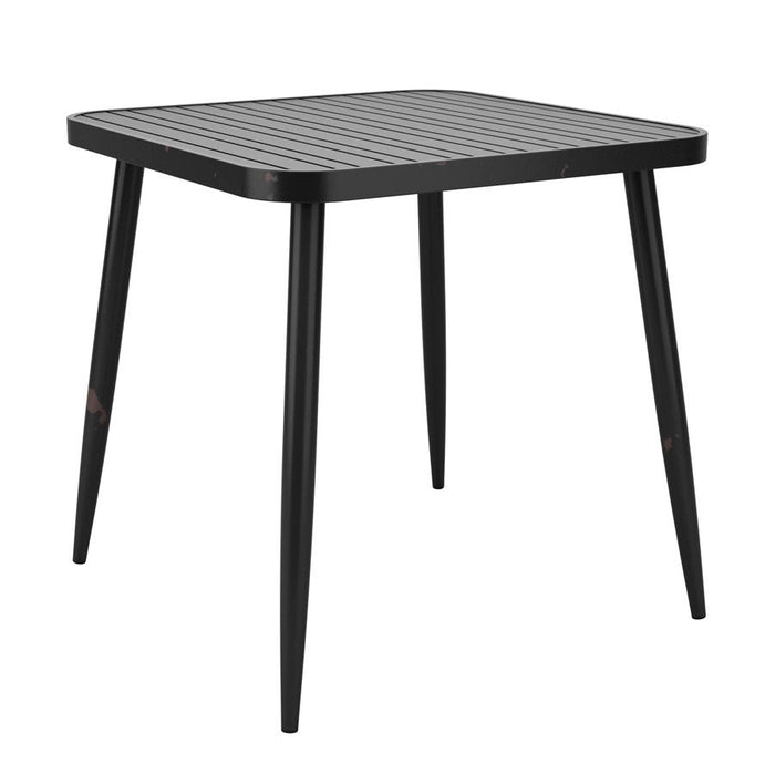 Café 4 Leg Table - Vintage Black - 75x75cm