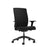 Ash High Back Office Chair Black With Arms