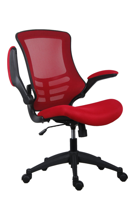 Marlos Mesh Back Office Chair Red