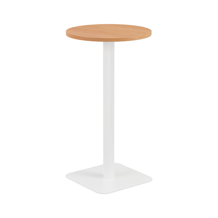 Pedestal base High Table 600mm Diameter - Oak/Black