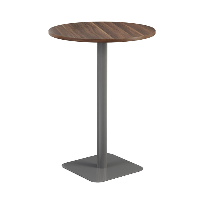 Pedestal base High Table 800mm diameter White/White