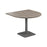 Pedestal Base Semi Circular Table
