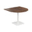 Pedestal Base Semi Circular Table