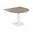 Pedestal Base Semi Circular Table