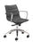 Milan Swivel Chair Black Leather