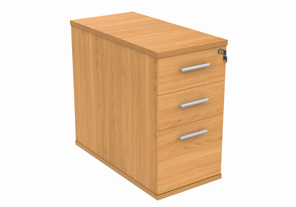 Desk High Office Storage Unit | 800 Deep | Beech