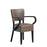 Club Arm Chair - Wenge - Distressed Bark