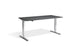 Cromo Polished Finish Height Adjustable Desk - 800mm Wide