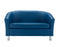 Vibrant Tub Sofa Metal Feet