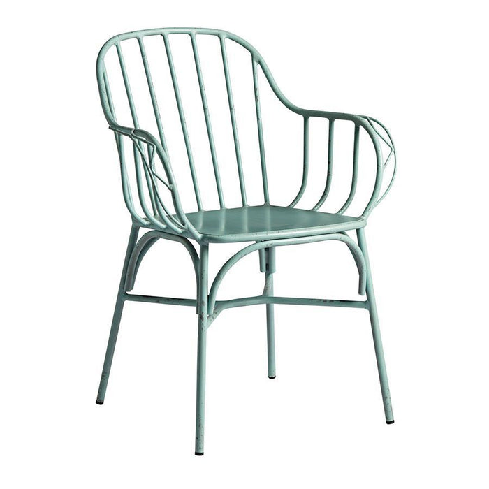 Denver Arm Chair - Retro Light Blue