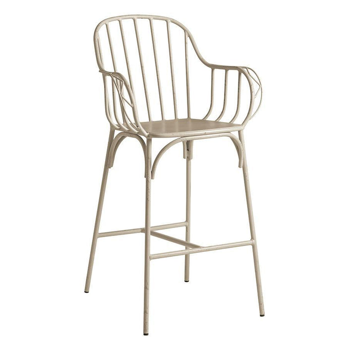 Denver Bar Stool - Retro White