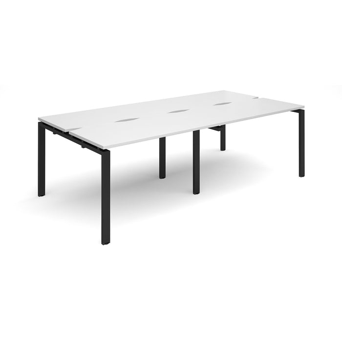 Adapt II 4 Person Bench Desk 2400mm x 1200mm