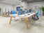 Evolution 4 person bench desks
