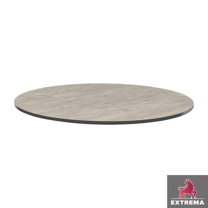 Extrema Table Top - Cool Cement Textured - 60cm dia (Round)