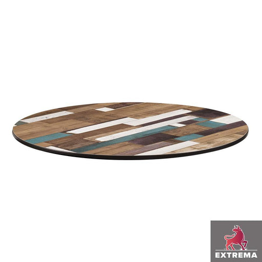 Extrema Table Top - Driftwood - 69cm dia (Round)