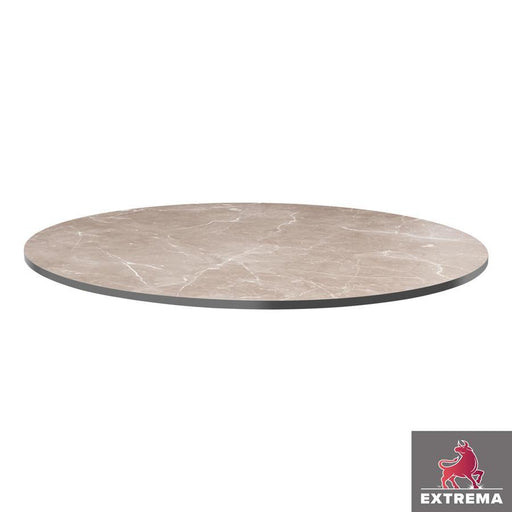 Extrema Table Top - Marble Grey - 69cm dia (Round)