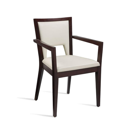 Gem Arm Chair - Wenge - Cream