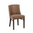 Hug Side Chair - Wenge - Lascari Vintage Brown