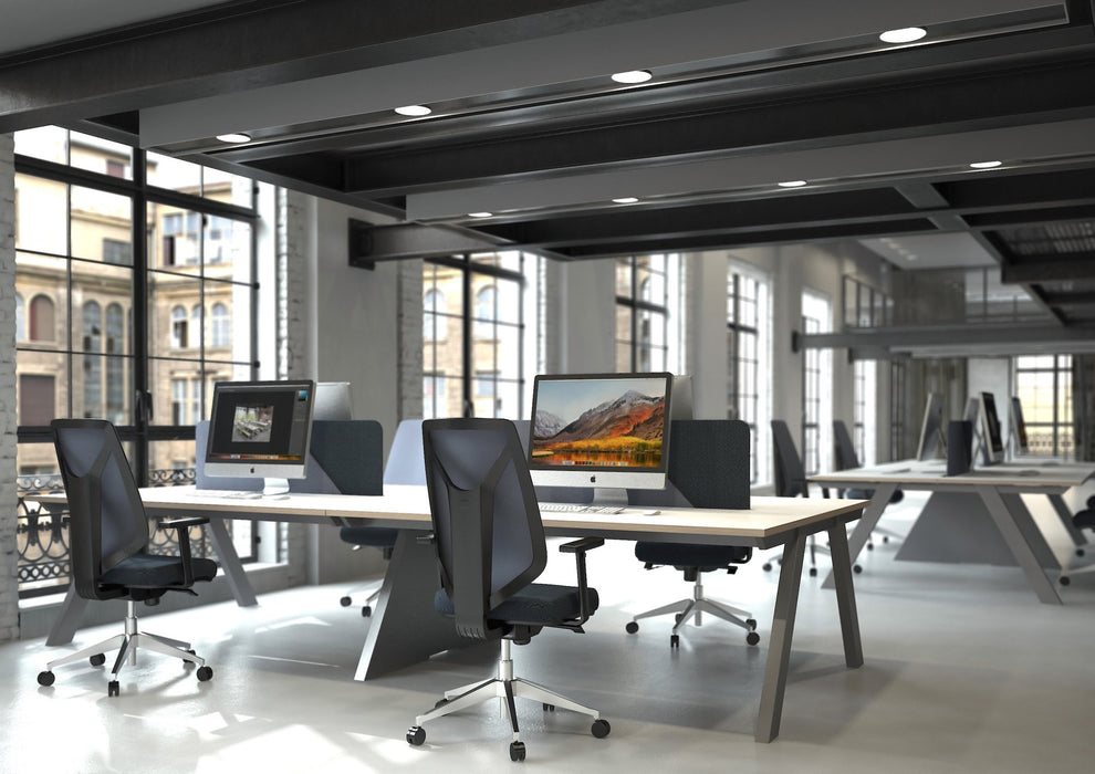 Kilo 1200mm Deep Two Person Bench Desk