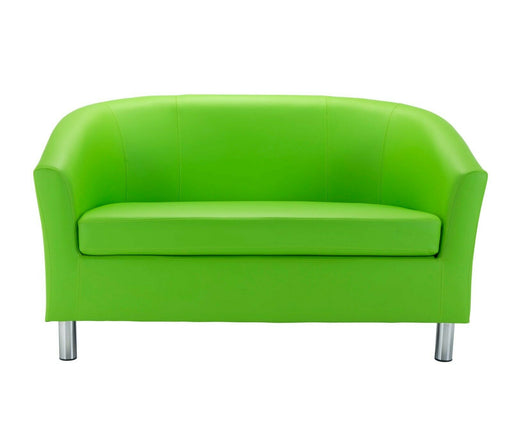 Vibrant Tub Sofa Metal Feet