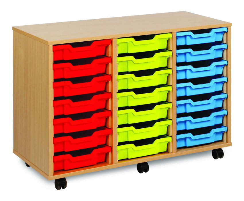Enable Tray Unit with 21 shallow trays