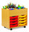 4 bay art kinderbox unit with trays