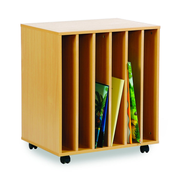 6 slot big book holder unit