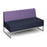 Nera Modular Soft Seating Double Bench With Back