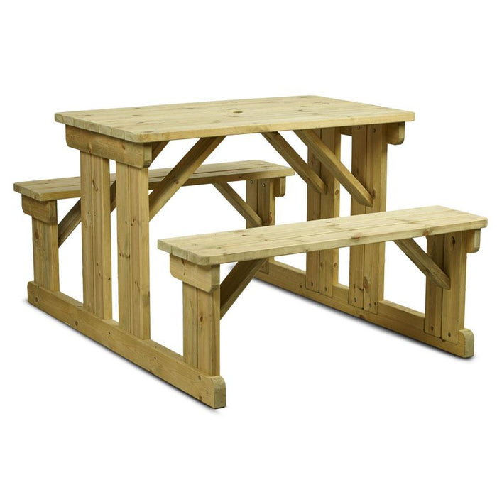 Newport Walk In Bench - 6 Seater