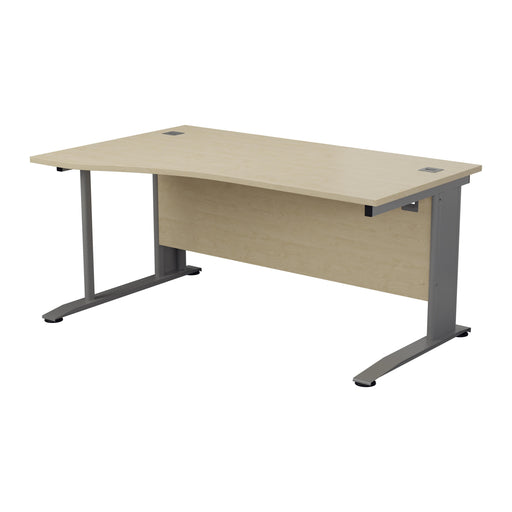 One Cable Cantilever Wave Desk - 1600mm