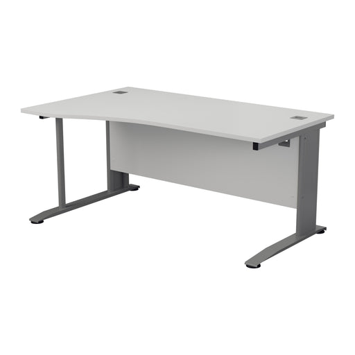 One Cable Cantilever Wave Desk - 1600mm