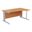 One Cable Cantilever Wave Desk - 1600mm