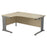 One Cable Cantilever Corner Desk - 1800mm x 1200mm