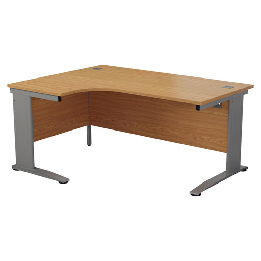 One Cable Cantilever Corner Desk - 1800mm x 1200mm