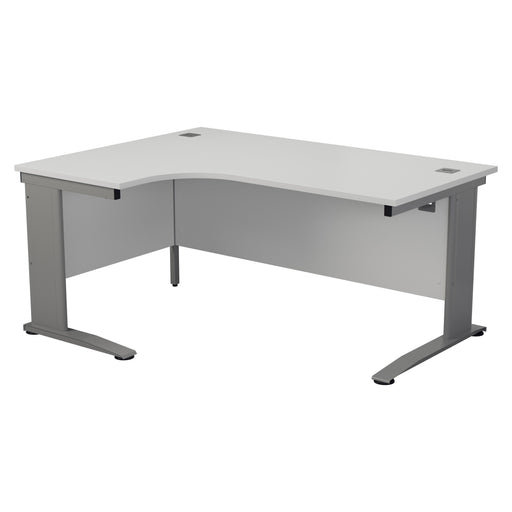 One Cable Cantilever Corner Desk - 1800mm x 1200mm