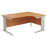 One Cable Cantilever Corner Desk - 1800mm x 1200mm