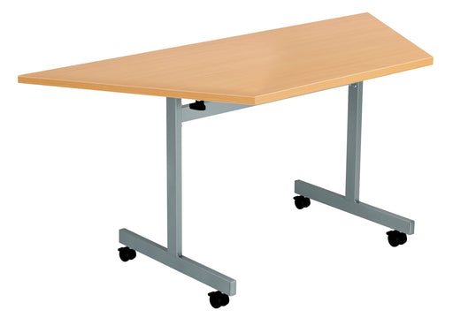 One Eighty Tilting Meeting Table 1600 X 800 Trapezoidal