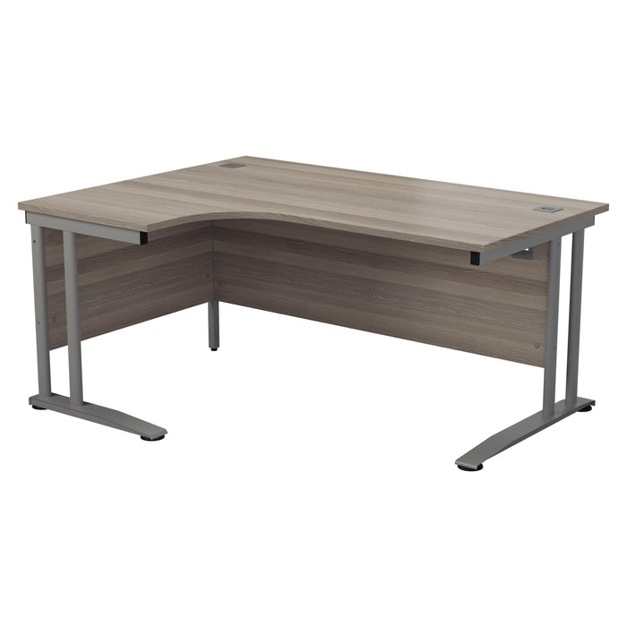 One Cantilever Plus Corner Desk - 1600mm x 1200mm