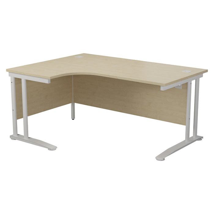 One Cantilever Plus Corner Desk - 1600mm x 1200mm