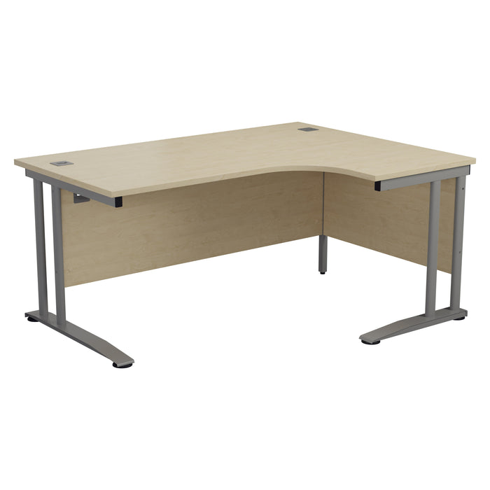 One Cantilever Plus Corner Desk - 1600mm x 1200mm