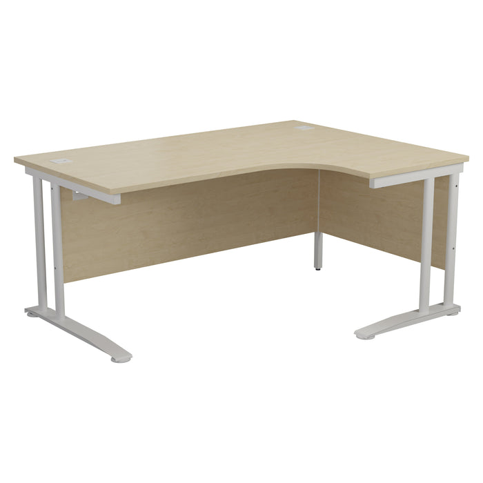 One Cantilever Plus Corner Desk - 1600mm x 1200mm