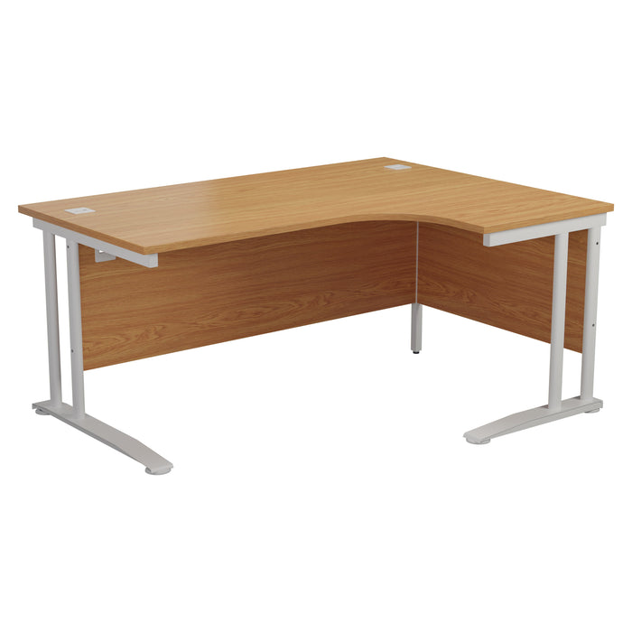 One Cantilever Plus Corner Desk - 1600mm x 1200mm