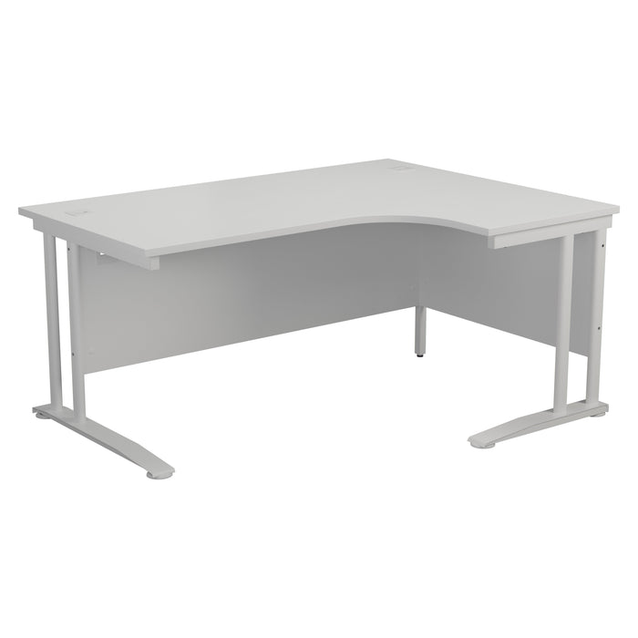 One Cantilever Plus Corner Desk - 1600mm x 1200mm