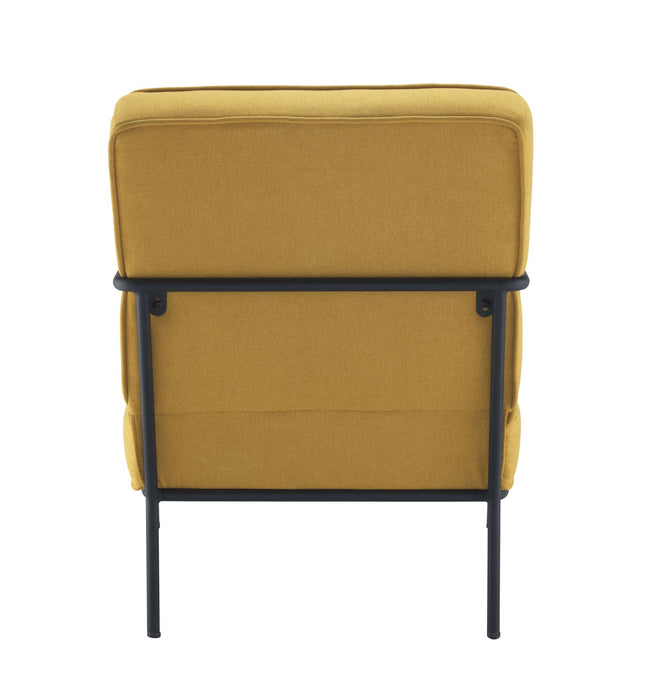 Jade Reception Chair - Mustard/Blue/Grey