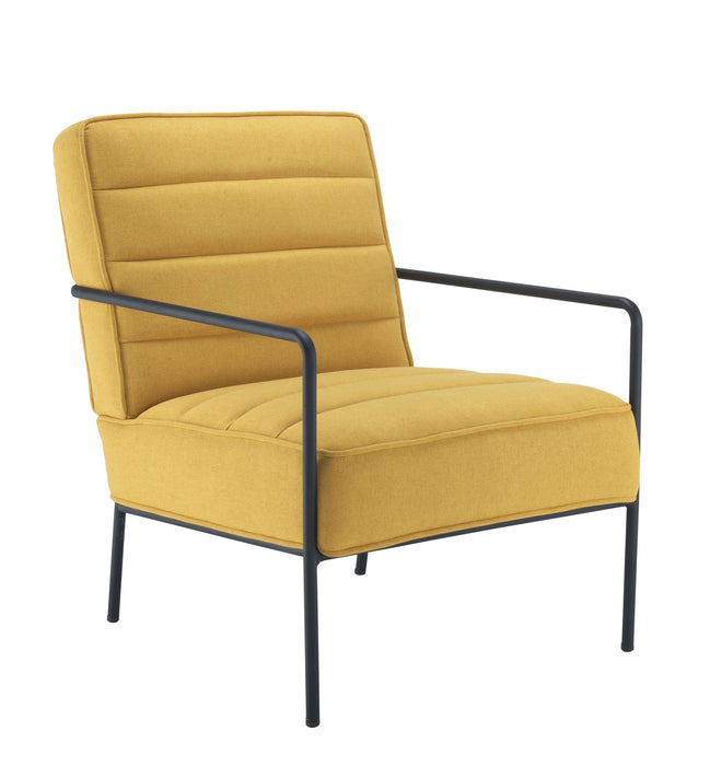 Jade Reception Chair - Mustard/Blue/Grey