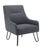 Pearl Reception Chair - Grey